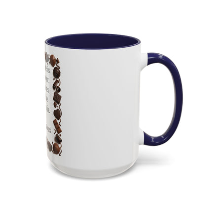 Coffee Mug - "Chocolate is the answer. Who cares what the question is."