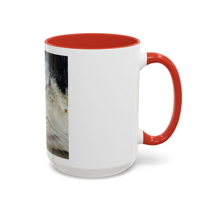 Cat & Butterfly Coffee Mug with 'Life is Short' Inspirational Quote (Accent, 11/15oz)