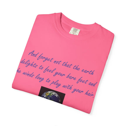 Inspirational Earth Quote Unisex T-Shirt