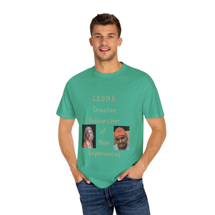 C.R.O.N.E. Tee – Wisdom & Wit Design | Garment-Dyed Comfort