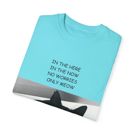 ‘Only Meow’ Cat Tee – Inspirational T-Shirt for Feline Fans