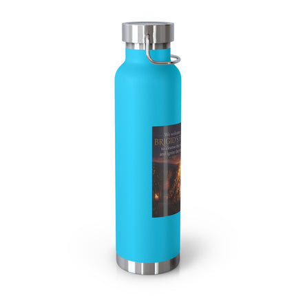 Brigid's Fire Insulated Bottle — 22oz Copper Vacuum Flask