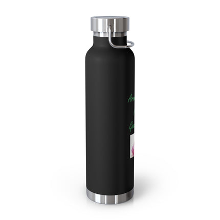 Aromatherapy Insulated Water Bottle - 22oz - Positive Vibes for Wellness