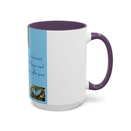 Butterfly Coffee Mug – Rumi Quote – 15oz Ceramic Drinkware