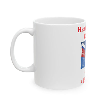 Healthcare Rights Ceramic Mug - 11oz - Inspirational Coffee Cup