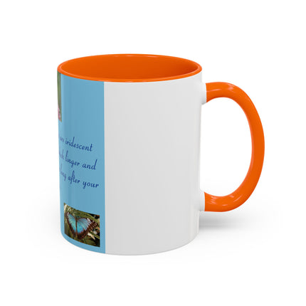 Inspirational Butterfly Coffee Mug – Rumi Quote – 11oz