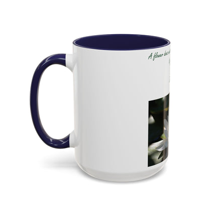 Zen Blossom Coffee Mug - Inspirational Nature Quote - 15oz