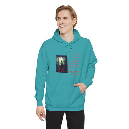 Witch Healer Hoodie — "Blessed Be the Witches" Meditative Witch Prayer Design
