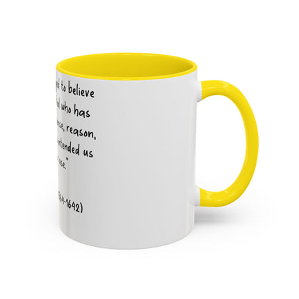 Galileo Quote Mug – 11oz Ceramic Accent Cup for Scholars & Thinkers