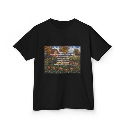 Inspirational Kids Heavy Cotton Tee - Cozy & Uplifting Design for Everyday Wear