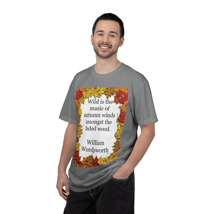 Wordsworth Autumn Quote T-Shirt