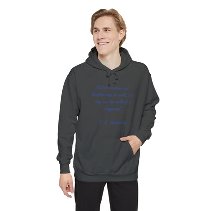 Catholic Doctrine 'Walls of a Playground' Hoodie