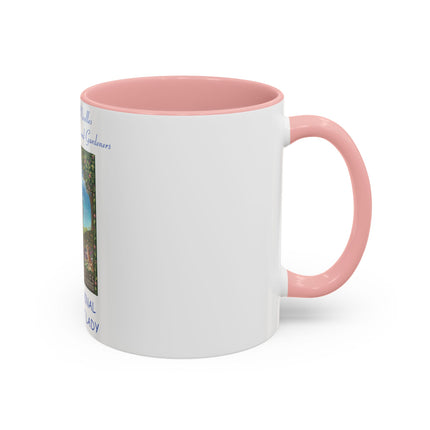 Cat Lover’s Accent Mug – Saint Gertrude of Nivelles, 11oz