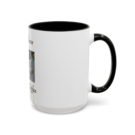 Coffee Mug - "Instant Human Just Add Coffee" Accent Ceramic Mug (11/15oz)