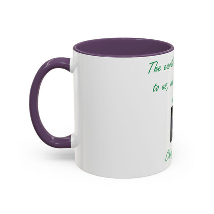 Chief Seattle Quote Mug – 11oz Eco Accent Drinkware