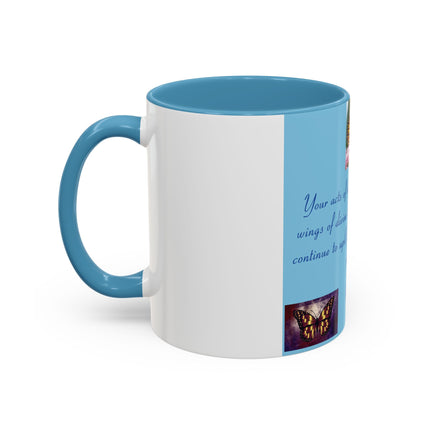 Inspirational Butterfly Coffee Mug – Rumi Quote – 11oz