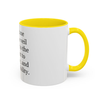 Beltane Quote Coffee Mug — "On Beltane night..." Accent Mug