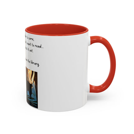 Bookish Statement Mug – 11oz Accent | Anti-Censorship Design