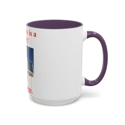 Healthcare Is a Right Mug – 15oz Ceramic Accent Cup for Advocates