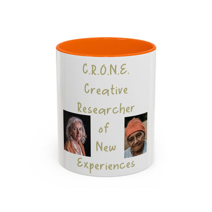 Inspirational Coffee Mug for Creative Researchers - C.R.O.N.E. Edition - 11oz