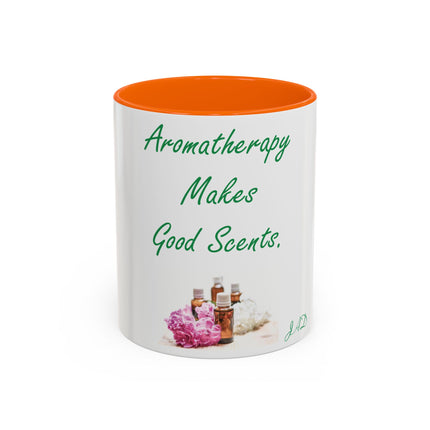 Aromatherapy Accent Coffee Mug - Positive Vibes for Wellness Enthusiasts - 11oz