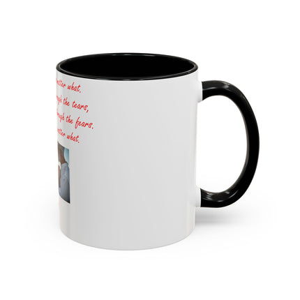 Accent Coffee Mug – “Together Forever” – Romantic Gift – 11oz