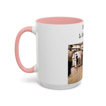 15oz Accent Mug – Dancing Is Silent Poetry | Artistic Gift Idea