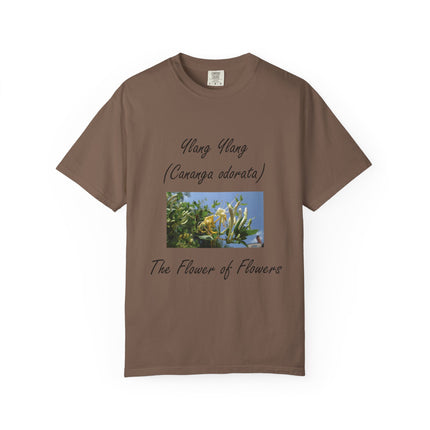 Ylang Ylang Floral T-Shirt - The Flower of Flowers Design