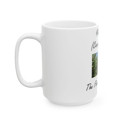 Ylang Ylang Ceramic Mug – Floral Gift for Nature & Aroma Lovers