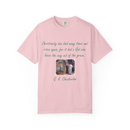 Inspirational Quote T-Shirt - G.K. Chesterton Design
