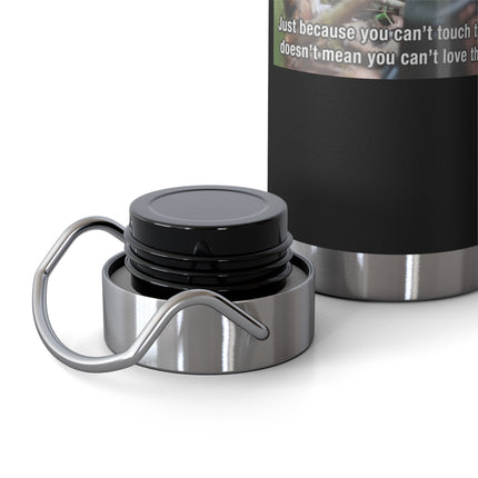 Be Kind to Feral Cats 22oz Vacuum Bottle — Insulated Travel Bottle for Cat Lovers