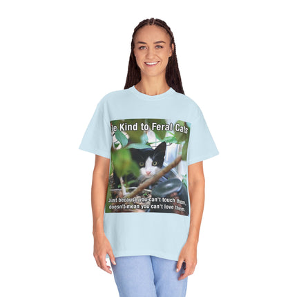 Be Kind to Feral Cats T-Shirt — Feral Cat Rescue Awareness Tee