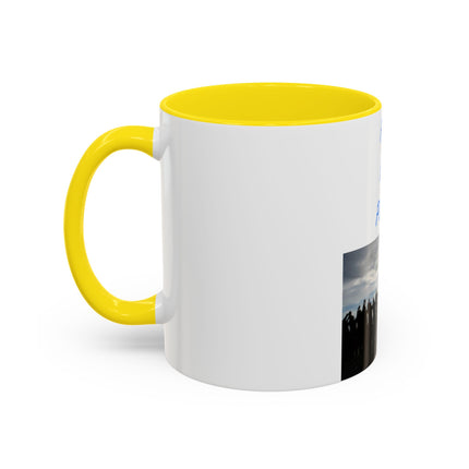 Pray for Peace Accent Coffee Mug – Inspirational – 11oz