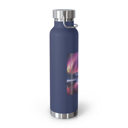 Aurora Landscape Insulated Water Bottle – 22oz Vacuum Flask