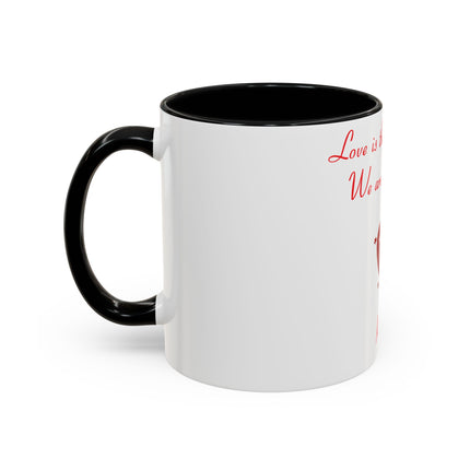 Rumi Love Quote Mug – 11oz Accent Cup for Coffee & Connection