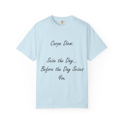 Inspirational Unisex T-Shirt - 'Carpe Diem: Seize the Day'