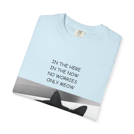 Inspirational Cat T-Shirt for Cat Lovers - 'Only Meow'