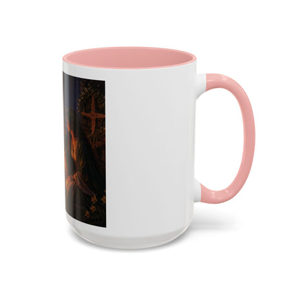 Brigid’s Fire Accent Coffee Mug — Pagan Imbolc Celebration Tea Cup (11/15oz)
