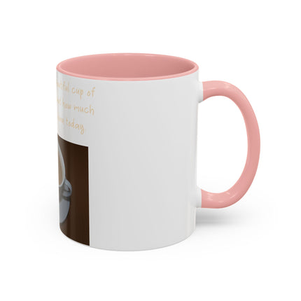 Funny Tea Mug – “Lie to Me” Motivational Accent Ceramic – 11oz
