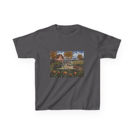Inspirational Kids Heavy Cotton Tee - Cozy & Uplifting Design for Everyday Wear