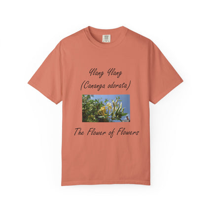 Ylang Ylang Floral T-Shirt - The Flower of Flowers Design
