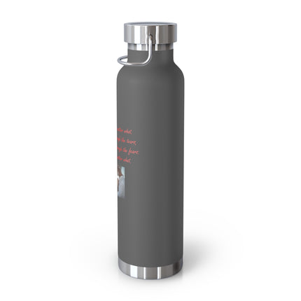 Copper Insulated Bottle – “Together Forever” – 22oz Drinkware