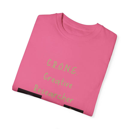 C.R.O.N.E. Tee – Wisdom & Wit Design | Garment-Dyed Comfort