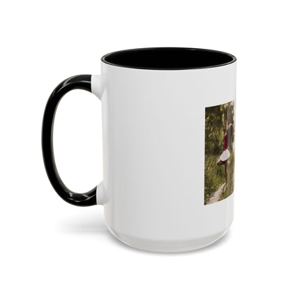 Freedom Quote Accent Coffee Mug — "When you truly don't care" Inspirational Photo Mug (11/15oz)