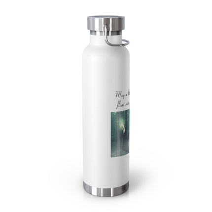 22oz Insulated Bottle — "May a Little Bit of Magic Float Into Your Life Today" Forest Design
