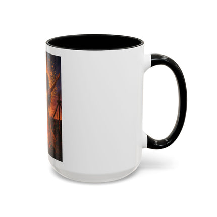 Mug — Pagan Bonfire Coffee Mug with Inspirational Beltane Quote