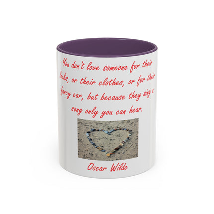 Oscar Wilde Quote Coffee Mug – 11oz Accent Drinkware