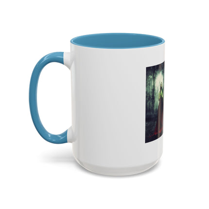 Witchy Forest Coffee Mug — 'As Above So Below' Spiritual Pagan Tea Cup (11/15oz)