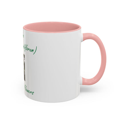 Jasmine Flower Accent Mug – King of Flowers, 11oz