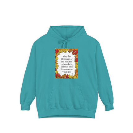 Autumn Blessings Hoodie – Fall Leaf Prayer Pullover